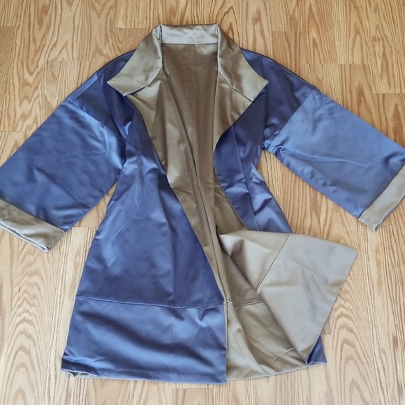 Reversible Sateen Car Coat - Picture 1 of 4